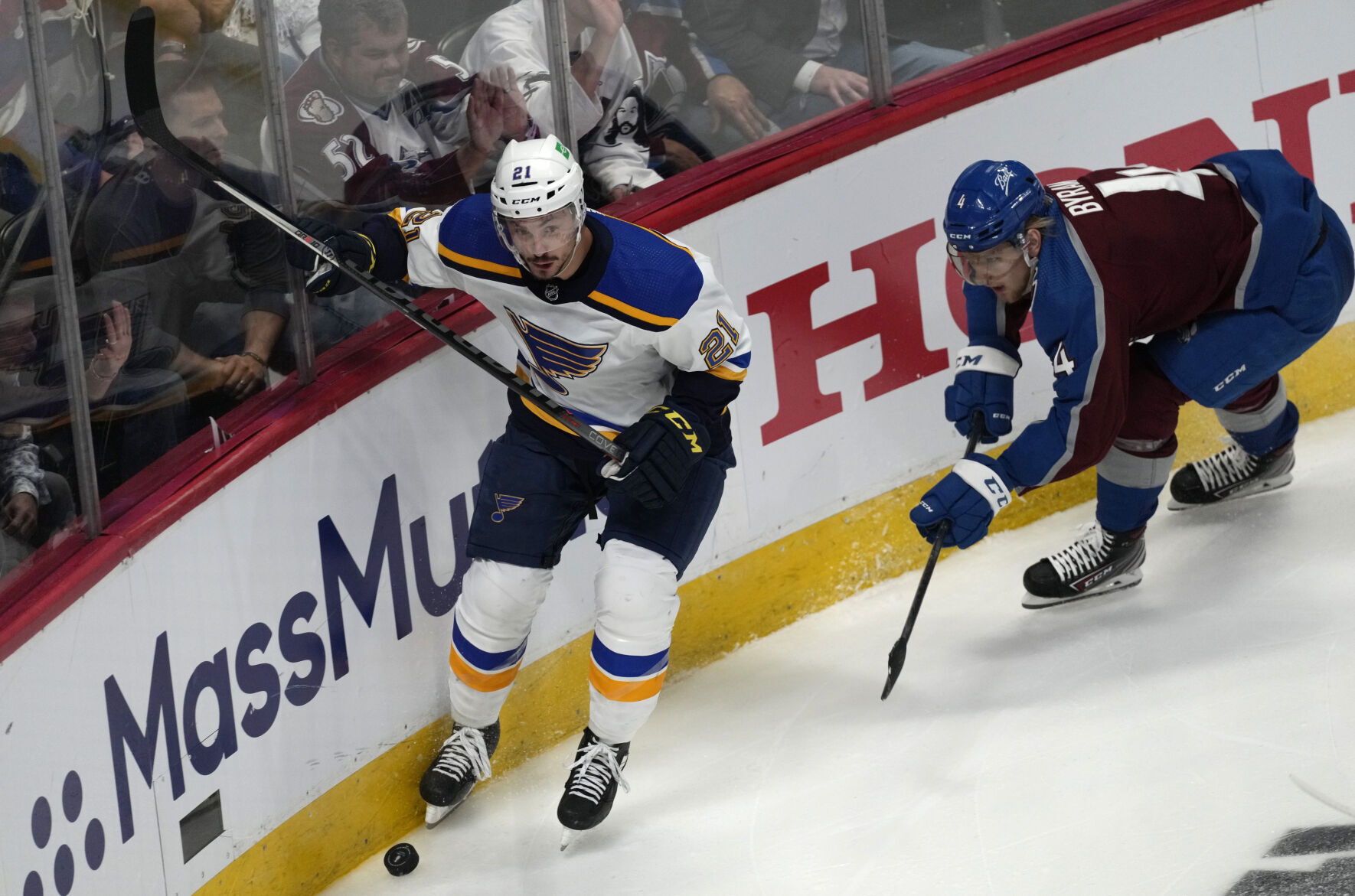 Blues Avalanche Hockey